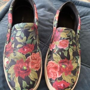 Easy Spirit Floral Slip-On Sneakers Slides Leisure size 8W